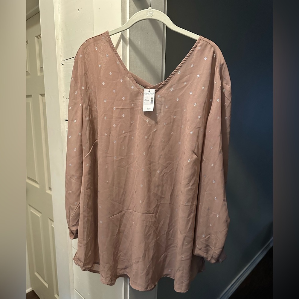 3x Diamond x-back blouse
